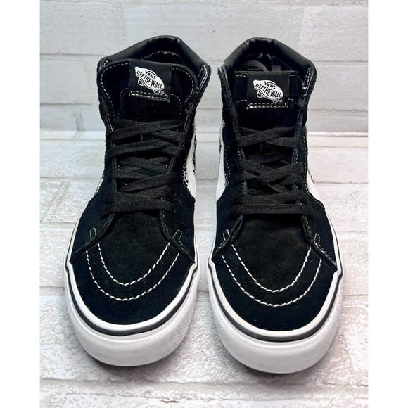 Vans sk8 Hi Skulls Sneaker 508731 Mens 7.5 Black White - Picture 4 of 9